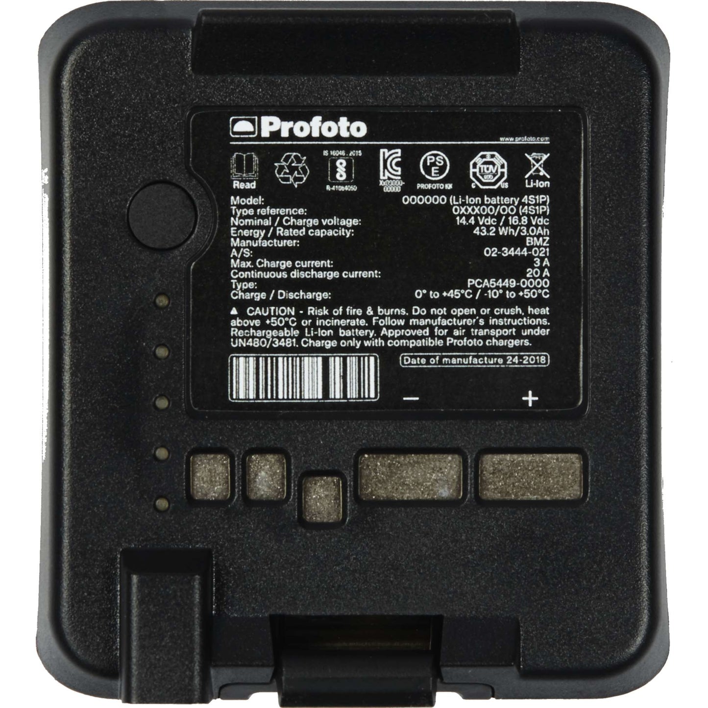 Profoto 100440 Batteria per flash serie B