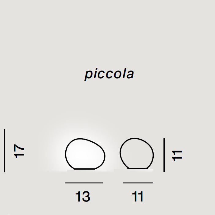 Foscarini Gregg Tavolo ricambio vetro diffusore