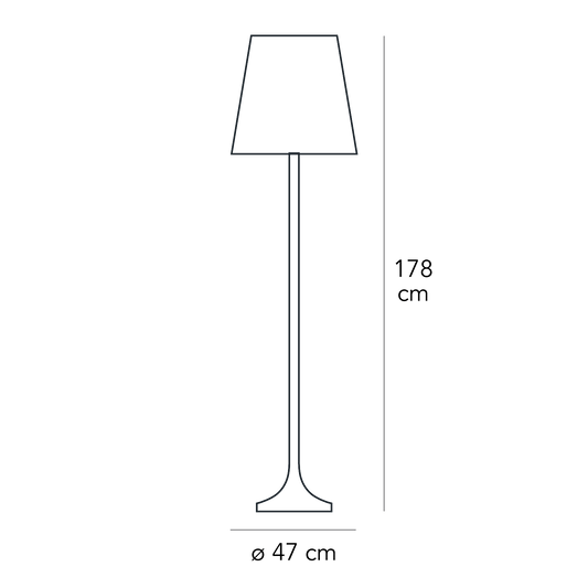 Fontana Arte Lumen terra Vetro di ricambio diffusore paralume