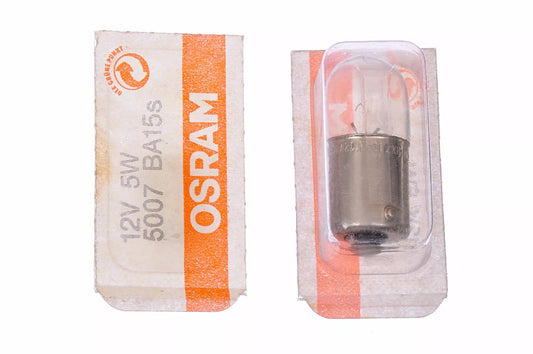 Osram 5007 12v 5w BA15s fari auto moto