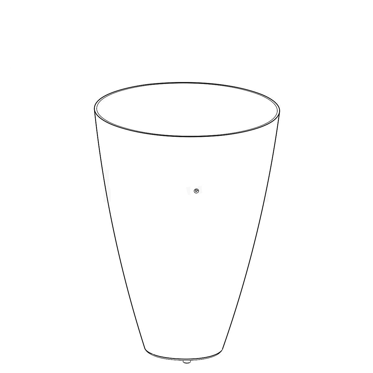 Luceplan Blow RICAMBIO Diffusore Opalino