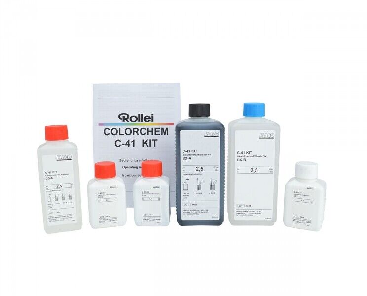 Rollei Colorchem C-41 kit 2.5lt. - sviluppo pellicole colore