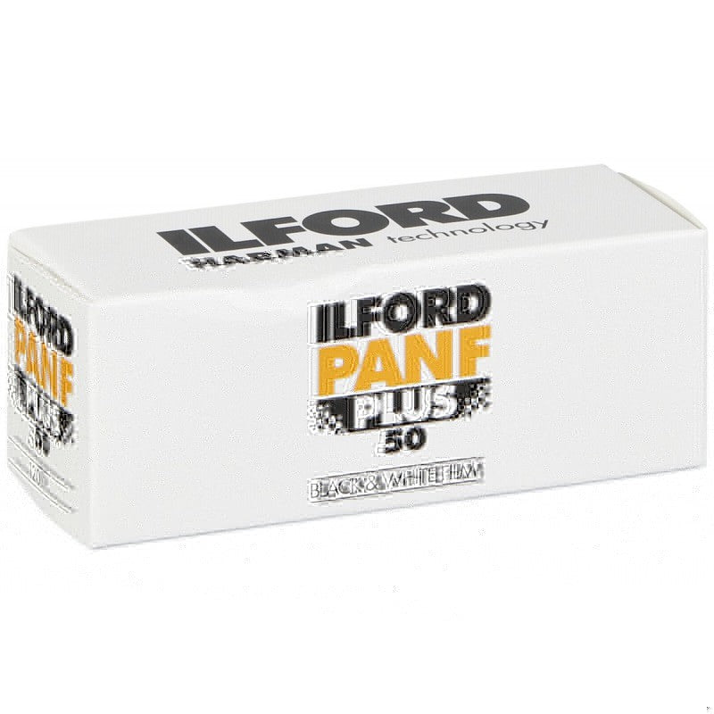 ILFORD PAN F Plus formato 120 - pellicola bianco e nero