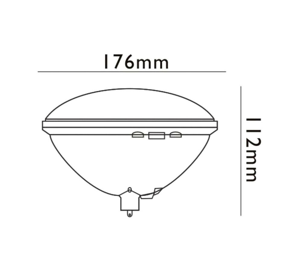 PAR56 LED 20W 2500°K 230V GX16D - Lampadina LED Dimmerabile per FLOS TOIO