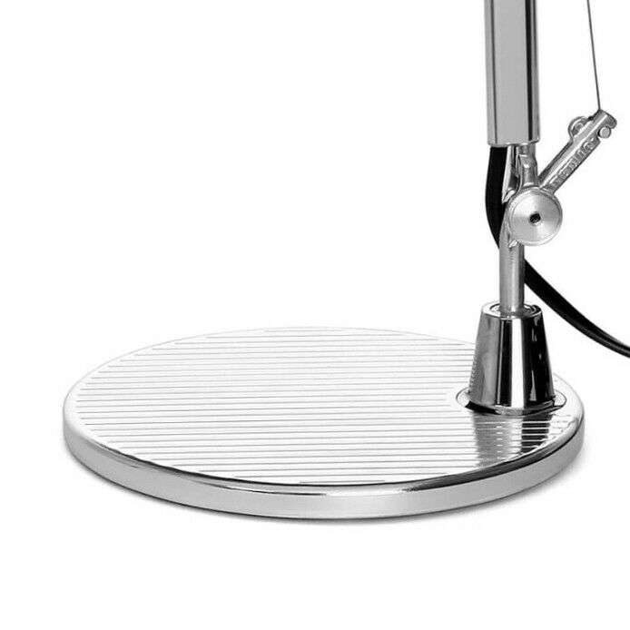 Artemide Tolomeo base tavolo cm. 23 Alluminio