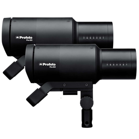 Profoto 901099 Flash Pro-D3 Duo Kit - monotorcia 1250w