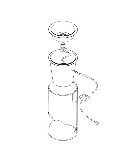 FLOS Aoy Ricambi vetro Cilindro , diffusore , riflettore