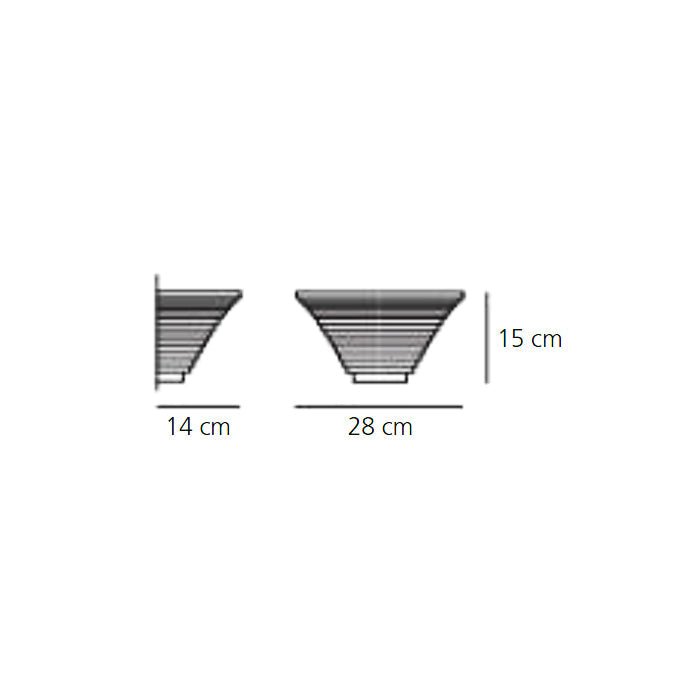 Artemide Egisto 28 e 38 - Diffusore / Vetro di Ricambio