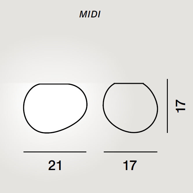 Foscarini Gregg Soffitto / Parete  ricambio vetro diffusore