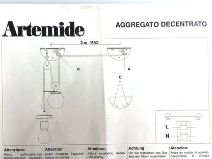 Artemide Aggregato Kit Decentramento per sospensione