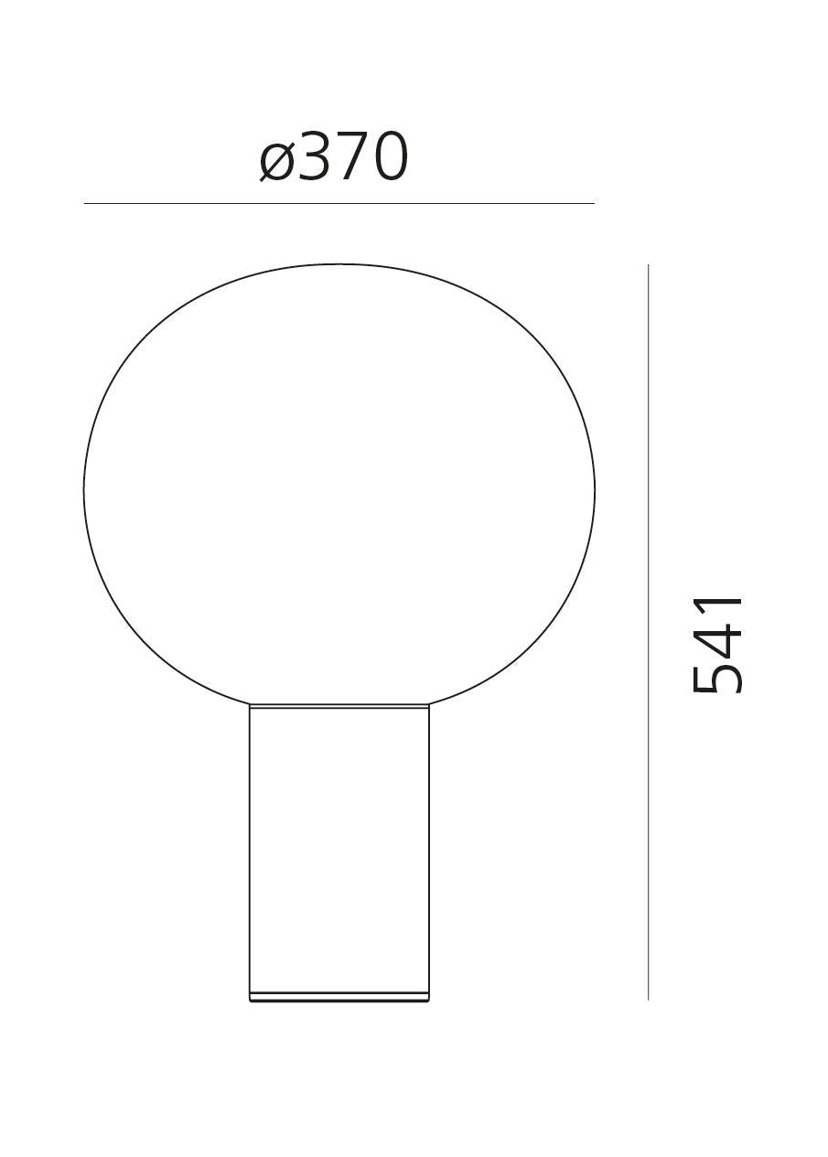 Artemide Laguna ricambio sfera / vetro diffusore