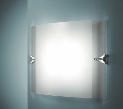 Fontana Arte Velo Parete 50 x 35 - Vetro Diffusore di Ricambio