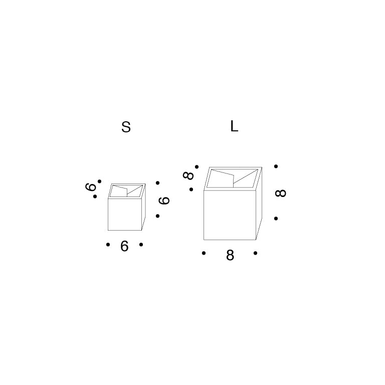 Danese Milano - Cubo - posacenere