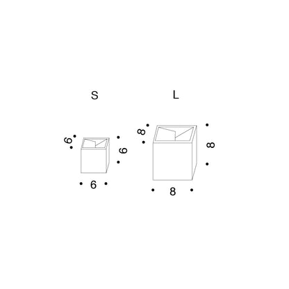 Danese Milano - Cubo - posacenere