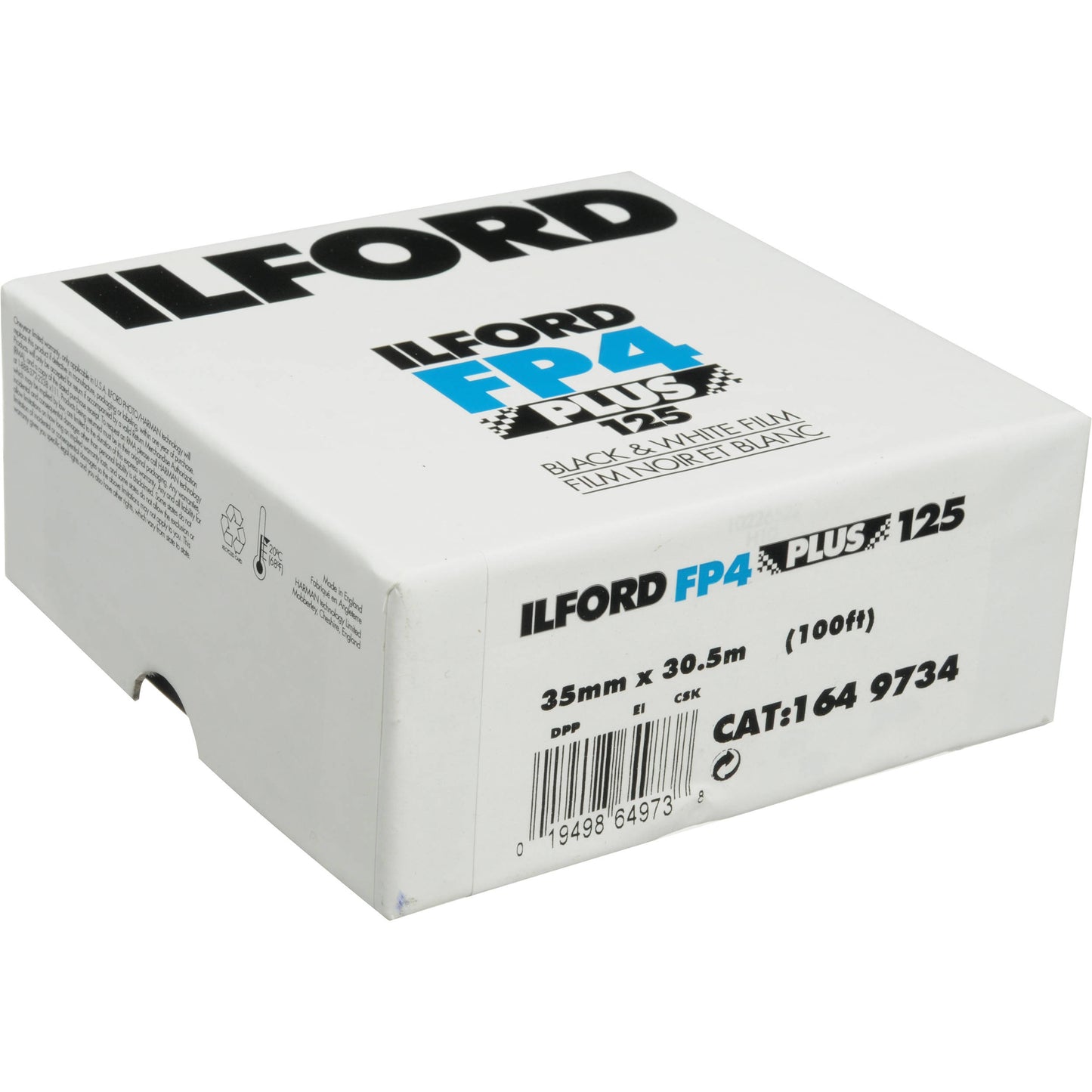 ILFORD FP4 Plus 135 30.5mt - pellicola bianco e nero